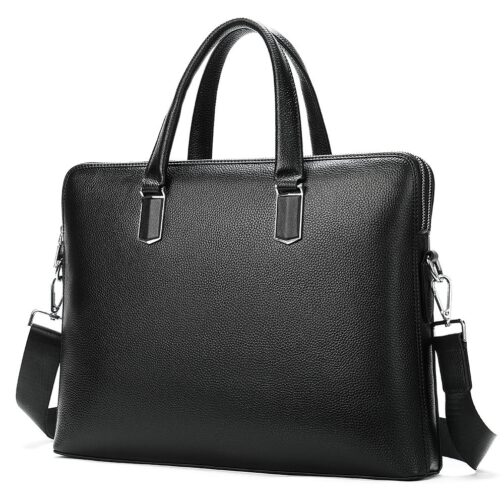 Munich Leather Briefcase - Image 2