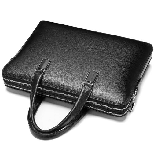 Munich Leather Briefcase - Image 3