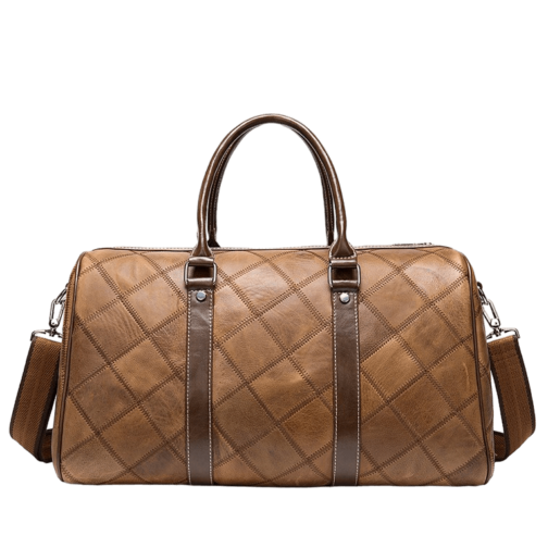 Rigg Leder Duffel Reisetasche