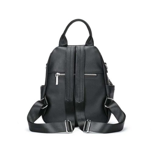 Hazoh Women's Leather Backpack - Image 4