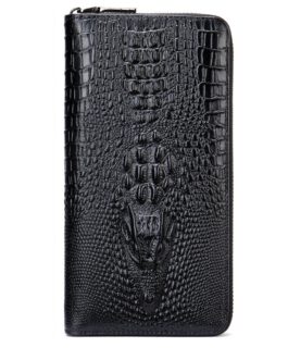 Crocs Leather Purse – Black