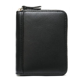 Leather Card Holder-black