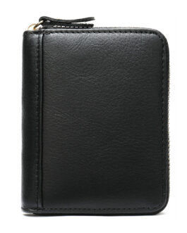 Leather Card Holder-black