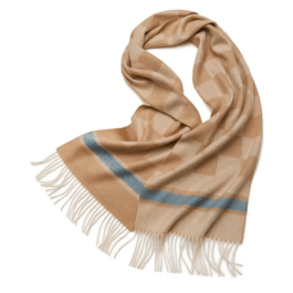 Luxury 100% Cashmere Scarf – Soft & Warm Wrap for Men & Women-Camel